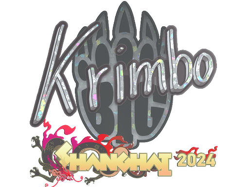 Item Sticker | Krimbo (Glitter) | Shanghai 2024