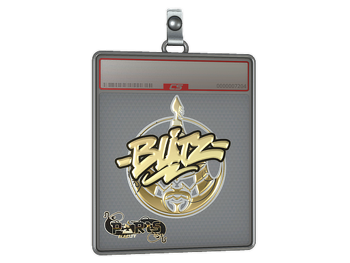 Item Sticker Slab | bLitz (Gold) | Paris 2023