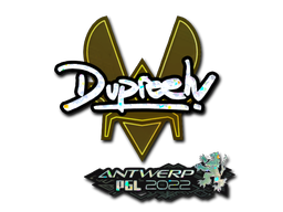 Item Sticker | dupreeh (Glitter) | Antwerp 2022
