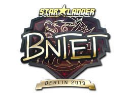 Item Sticker | BnTeT (Gold) | Berlin 2019