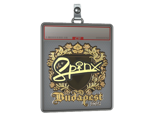 Item Sticker Slab | Spinx (Gold) | Budapest 2025