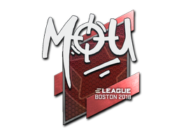Item Sticker | mou | Boston 2018
