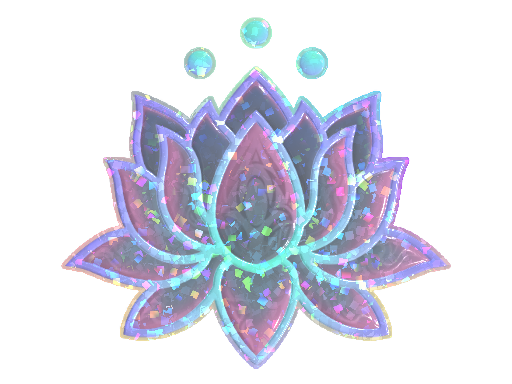 Cosmetic Sticker | Lotus (Glitter) of Craft