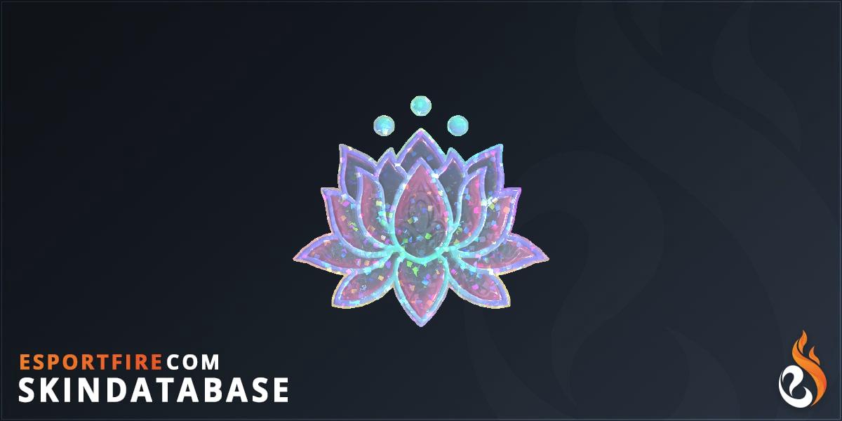 Sticker | Lotus (Glitter) - EsportFire.com