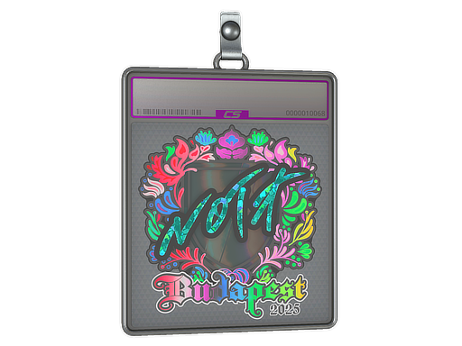 Item Sticker Slab | nota (Holo) | Budapest 2025