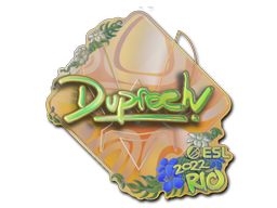 Item Sticker | dupreeh (Holo) | Rio 2022