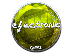 Item Sticker | electronic (Foil) | Katowice 2019