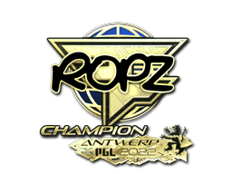 Item Sticker | ropz (Gold, Champion) | Antwerp 2022