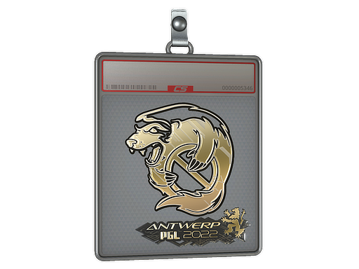 Item Sticker Slab | Outsiders (Gold) | Antwerp 2022