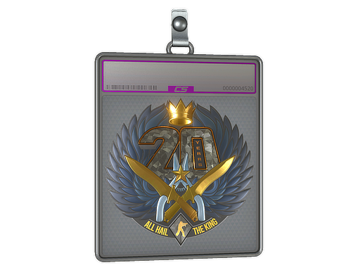 Item Sticker Slab | All Hail the King (Foil)