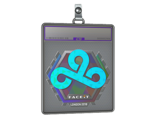 Item Sticker Slab | Cloud9 (Holo) | London 2018