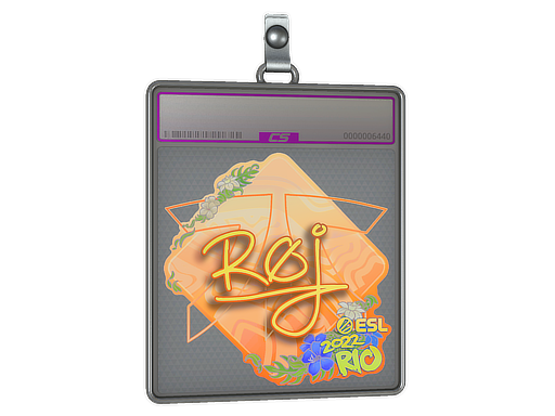 Item Sticker Slab | roeJ (Holo) | Rio 2022