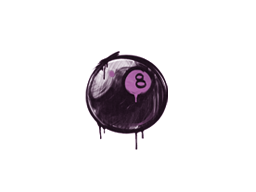 Item Sealed Graffiti | 8-Ball (Bazooka Pink)