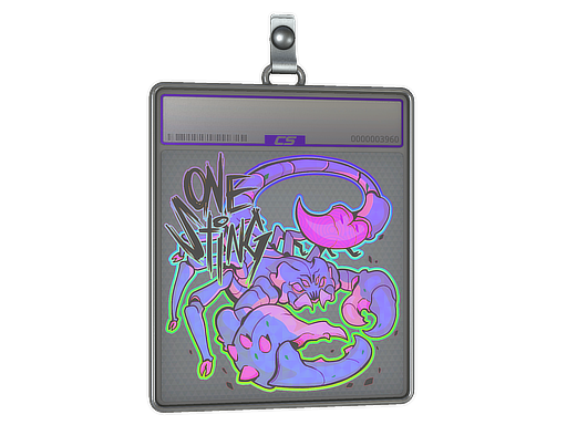 Item Sticker Slab | One Sting (Holo)