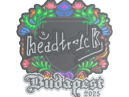 Item Sticker | headtr1ck (Embroidered) | Budapest 2025