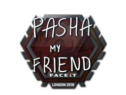 Item Sticker | pashaBiceps | London 2018