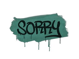 Item Sealed Graffiti | Sorry (Frog Green)