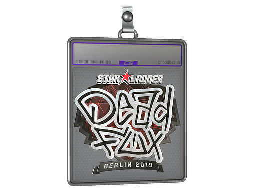 Item Sticker Slab | DeadFox (Foil) | Berlin 2019