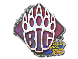 Item Sticker | BIG (Glitter) | Rio 2022
