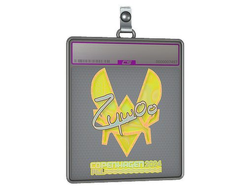 Item Sticker Slab | ZywOo (Holo) | Copenhagen 2024