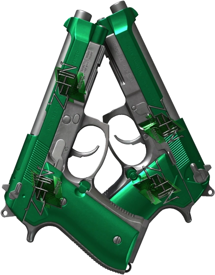 Item Dual Berettas | Emerald