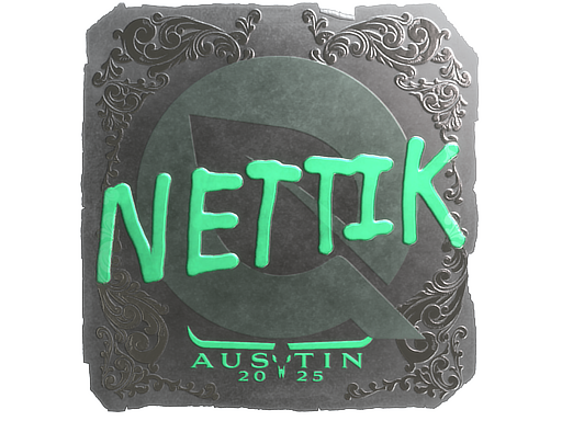Item Sticker | nettik (Foil) | Austin 2025