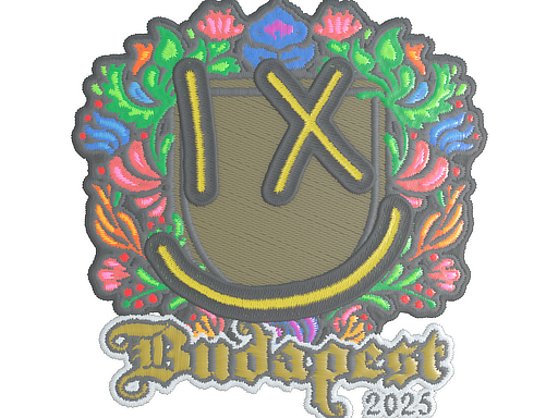 Item Sticker | lux (Embroidered) | Budapest 2025