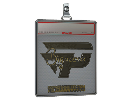 Item Sticker Slab | biguzera (Gold) | Copenhagen 2024