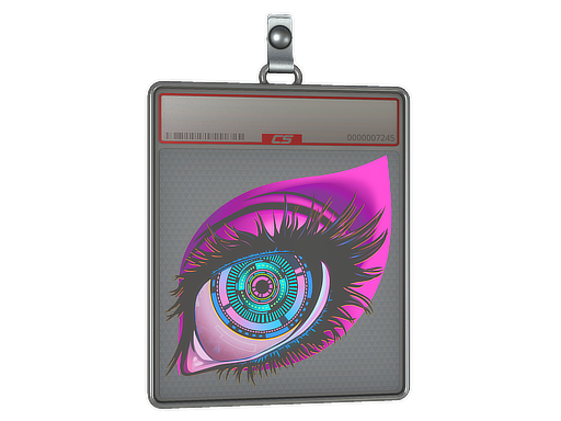 Item Sticker Slab | Dystopian Gaze (Lenticular)