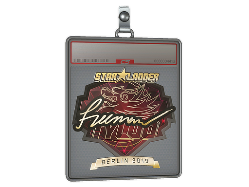 Item Sticker Slab | Freeman (Gold) | Berlin 2019
