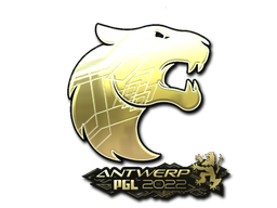 Item Sticker | FURIA (Gold) | Antwerp 2022