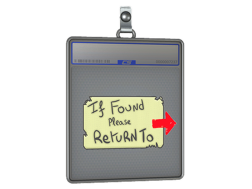 Item Sticker Slab | Please Return To