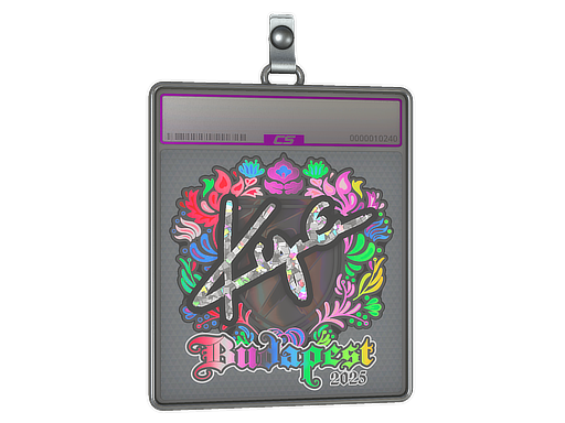 Item Sticker Slab | kye (Holo) | Budapest 2025