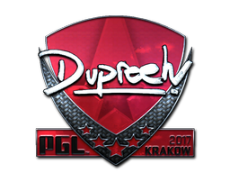 Item Sticker | dupreeh (Foil) | Krakow 2017