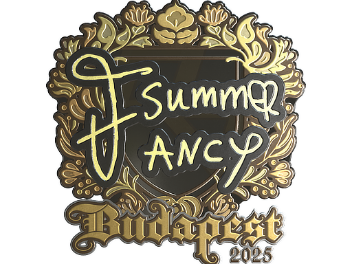 Item Sticker | Summer (Gold) | Budapest 2025