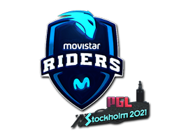 Cosmetic Sticker | Movistar Riders (Foil) | Stockholm 2021 of Craft