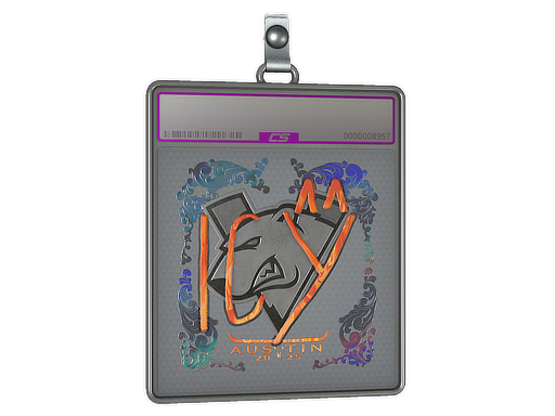 Item Sticker Slab | ICY (Holo) | Austin 2025