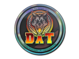 Item Sticker | dAT team (Holo) | Cologne 2014