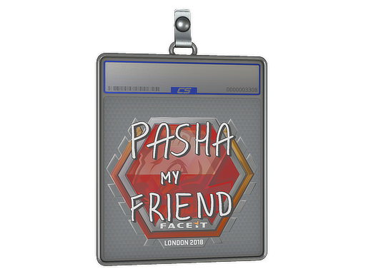 Item Sticker Slab | pashaBiceps | London 2018