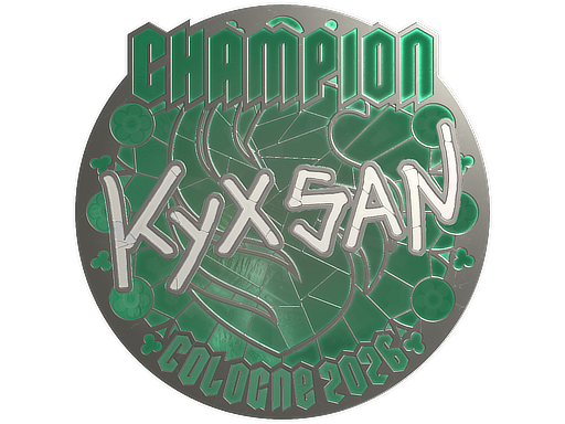 Item Sticker | kyxsan (Foil, Champion) | Cologne 2026