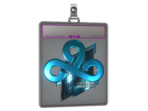 Item Sticker Slab | Cloud9 (Foil) | Boston 2018