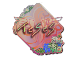 Item Sticker | TeSeS (Holo) | Rio 2022