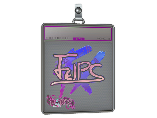 Item Sticker Slab | felps (Holo) | Paris 2023