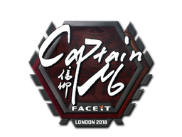 Item Sticker | captainMo | London 2018
