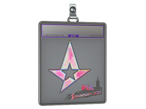 Item Sticker Slab | Astralis (Holo) | Stockholm 2021