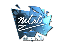 Item Sticker | nitr0 (Foil) | Cologne 2016