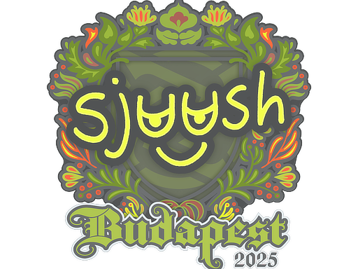 Item Sticker | sjuush | Budapest 2025