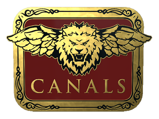 Item Genuine Canals Pin