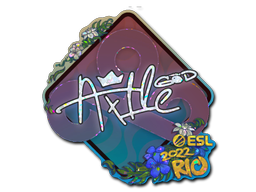 Item Sticker | Ax1Le (Glitter) | Rio 2022