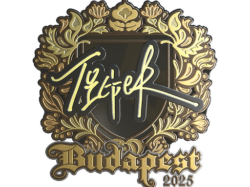 Item Sticker | Tiger (Gold) | Budapest 2025
